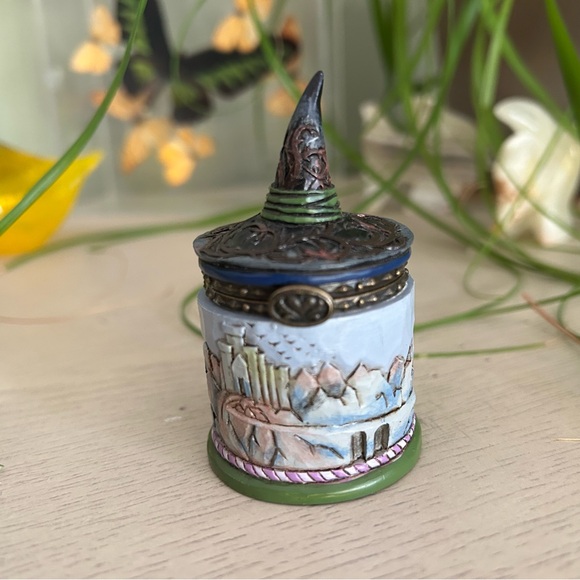Jim Shore Wizard of OZ Wicked Witch Treasure Box w Hidden Monkey 4046417 New - Picture 1 of 12